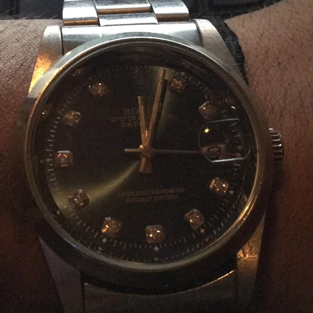 Rolex DateJust needs Rolex emblem put back onplace